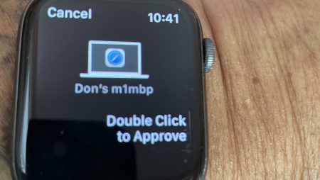 Use Your Apple Watch to Approve Password Requests